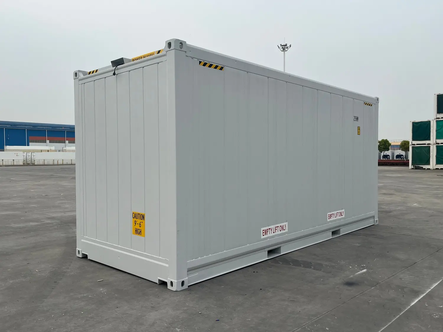 20′ HC Insulated Shell With Large Butcher Door Container