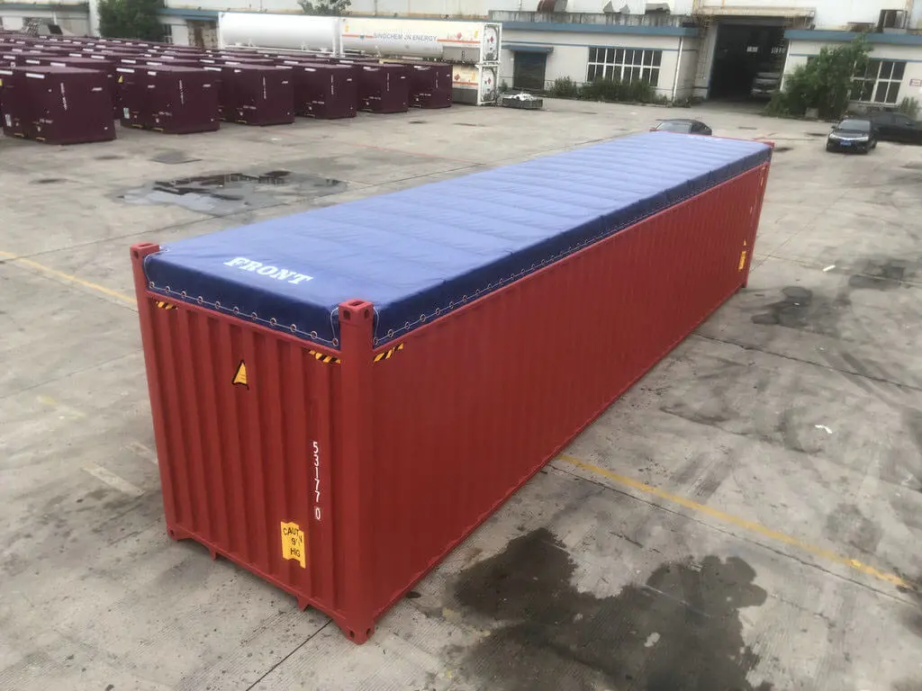 40′ High Cube Open Top Container